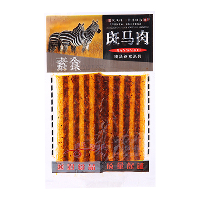 素斑马肉辣条麻辣解馋零食