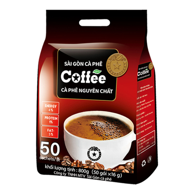 西贡原味咖啡越南进口咖啡三合一速溶咖啡学生防困提神官方旗舰店