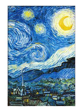 梵高玄关手绘油画名画
