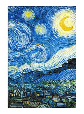 梵高玄关手绘油画名画