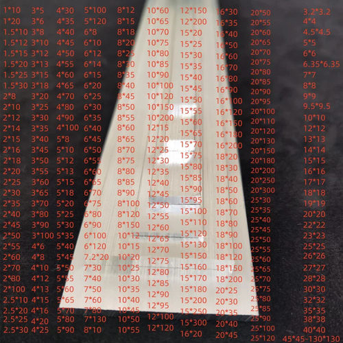 6063国标铝排6061非标铝合金扁条铝排装饰铝条实心铝方条压条
