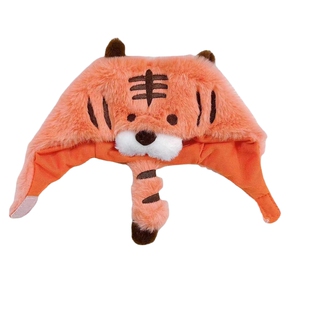 会翘小尾巴老虎帽子可爱宠物头饰新年猫咪头套虎虎生威变装帽搞怪