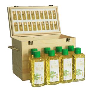 甘味九源物理冷榨核桃油臻品礼盒装2344ml凉拌热炒食用油送礼佳品