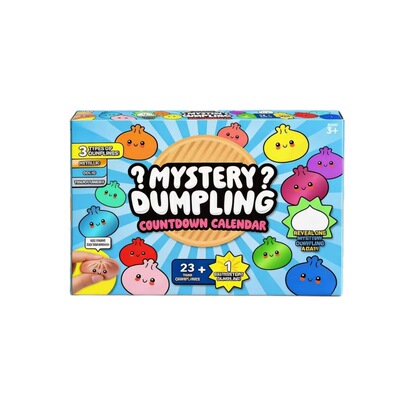 2026新品爆款 Mystery Dumpling Advent Calendar 包子捏捏乐盲盒