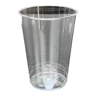 硬质航空杯加厚一次性杯子透明塑料家用办公用水杯太空杯茶杯酒杯