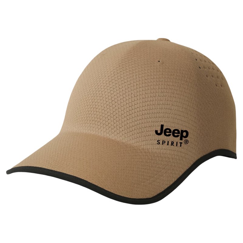 JEEP SPIRIT吉普无痕一体棒球帽鸭舌帽夏软顶太阳帽男女通用