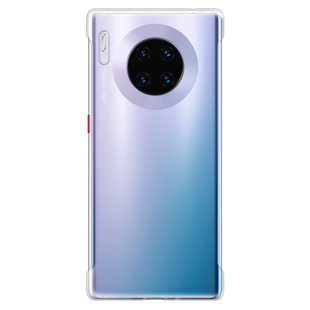 适用于华为mate30pro原装手机壳正品mate30epro原厂保护套透明防摔半包硬壳磨砂超薄时尚个性商务简约男女款