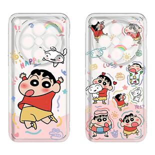 适用于oppofindx9手机壳新款x8ultra可爱卡通蜡笔小新x8s+超薄透明软x7PRO硅胶x6pro后盖x5por保护套FINDX8