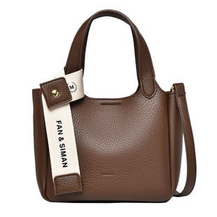 手提包包女2025新款时尚百搭单肩斜挎包菜篮子小众设计高级感女包