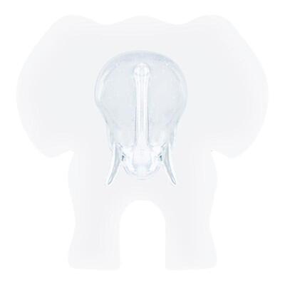 透明粘贴式象鼻子家用免钉挂钩