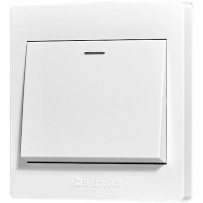 飞雕家用86型暗装开关插座面板