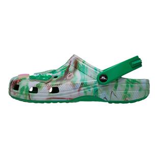 卡骆驰Futura Labs x Crocs联名休闲沙滩洞洞鞋凉鞋209622-101