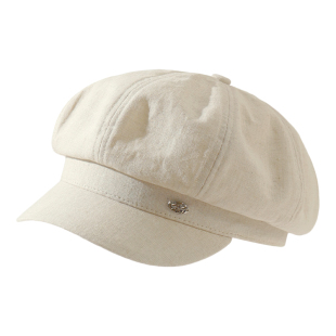 贝雷帽女复古英伦风八角帽春夏季时尚百搭显脸小洋气报童画家帽子