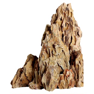 鱼缸造景石假山松皮石青龙石天然真石头水陆盆景草缸生态原石摆件