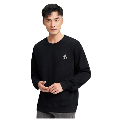 才子男装保暖加厚卫衣圆领