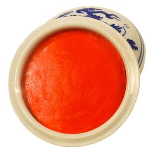 赋比兴 国家非遗 汪春林印泥 书画专用印泥 朱砂作品印泥 朱膘书法贡砂高档印泥 印章红色 篆刻钤印 文房四宝