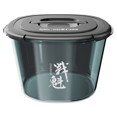 川泽战魁黑坑爆桶4件套饵料盆