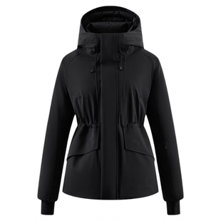 TAGX探观女式中款风行羽防水鹅绒服2025年冬季户外抗寒羽绒服外套