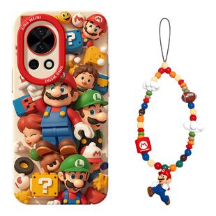 适用华为nova15手机壳女款nova12pro保护套全包novo11硅胶9防摔7se活力版14ultra马里奥hi软10外nova13pro男