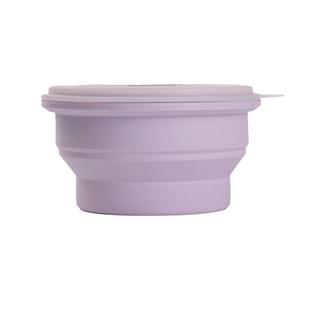 OTB食品级硅胶折叠碗便携式餐具旅行户外露营泡面碗儿童辅食碗筷