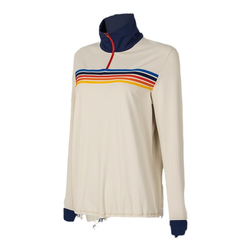 gymna女翻领复古卫衣新品