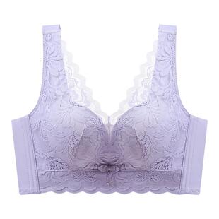 女文胸内衣小胸聚拢性感显大奶罩防下垂收副乳无钢圈无痕美背胸罩