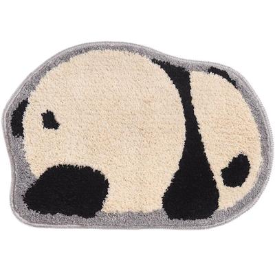 暖藻可爱熊猫卫生间厕所吸水门垫