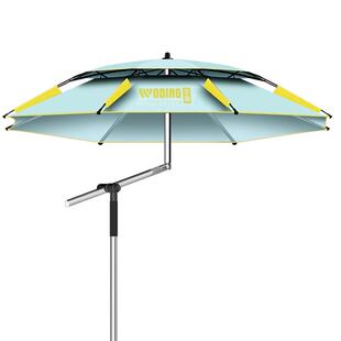 沃鼎彩胶机械臂2025新款钓鱼伞户外专用雨伞钓鱼遮阳伞新型拐杖伞