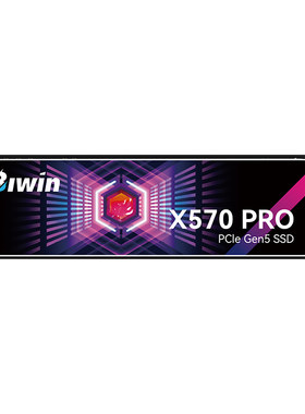 佰维X570 Pro pcie5.0 1/2TB m.2华硕台式机SSD固态硬盘长江存储