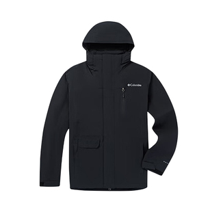 哥伦比亚户外男子防水上衣三合一兼容单层夹克冲锋衣外套XE2587