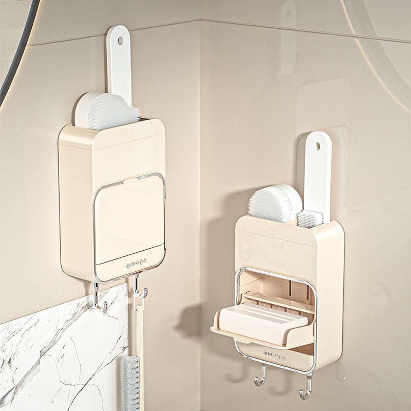 创意肥皂盒家用卫生间香皂盒壁挂带盖沥水皂盒肥皂架香皂肥皂盒子