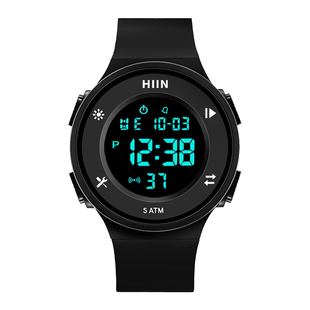 手表男款学生电子表2026新款韩版潮流初高中女防水运动闹钟儿童表