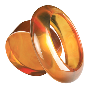 万福琥珀天然缅甸蜜蜡圆珠项链手镯溶洞蓝珀茶雕刻珠链吊坠戒板指