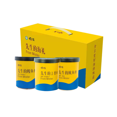 虾先生鱿鱼香辣黄花鱼丁香鱼300g