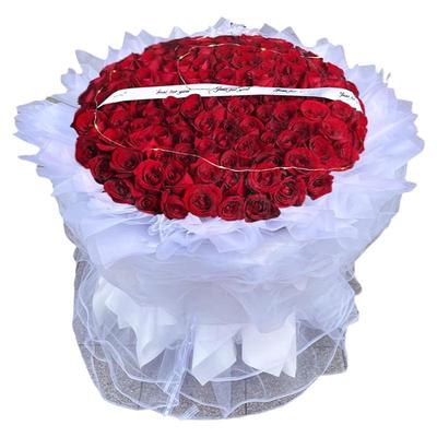 99朵玫瑰花束鲜花速递杭州上海北京广州生日全国同城配送女友花店