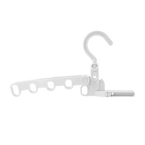 五孔折叠衣架旅行便携式宿舍挂衣服酒店出差旅游室内晾衣挂钩神器