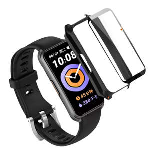 适用Keep手环B4保护壳智能运动手表保护套四代健身keepb3手表带壳膜一体男女防摔外壳全屏钢化膜替换表带配件