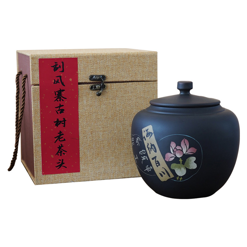 百里遥茶叶易武刮风寨头春古树春茶纯料小堆轻发酵熟茶老茶头散茶