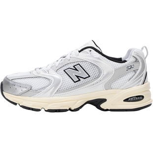 New Balance NB男女鞋530系列复古跑鞋网面透气休闲老爹鞋MR530TA