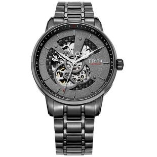 【专柜热卖】飞亚达摄影师系列男士手表镂空机械表钢带手表男