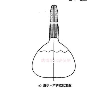 色漆和清漆密度测定金属比重瓶盖伊一芦萨克比重瓶 哈伯德比重瓶