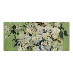 高级感油画鼠标垫梵高创意桌垫子