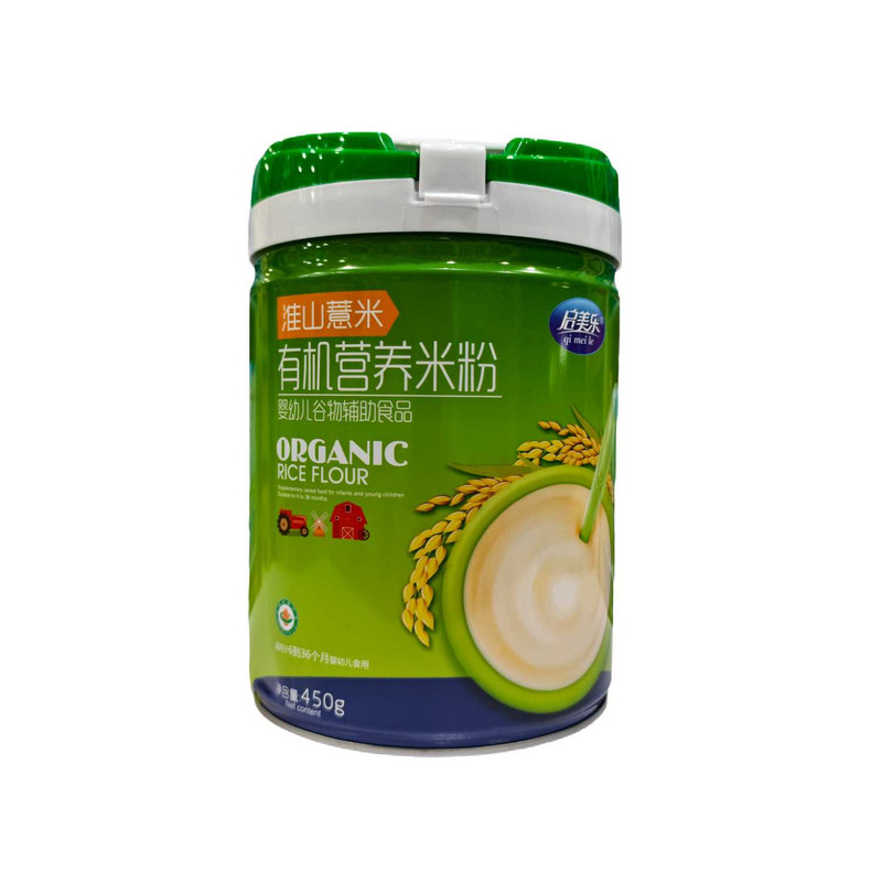启美乐钙铁锌有机营养米粉果蔬