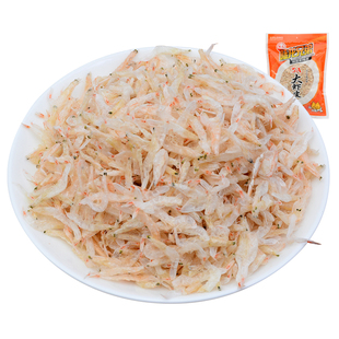 淡干新晒生虾皮可即食 老少皆宜 陆龙兄弟3A大虾皮海鲜干货200g