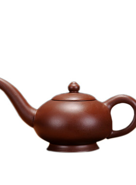 粗陶黑陶茶杯侧把壶茶道功夫茶具