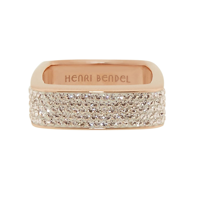 不怕水不掉色轻奢欧美方形戒指