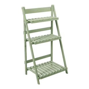 免安装阶梯花架置物架阳台靠墙实木飘窗多肉落地式折叠植物花盆架