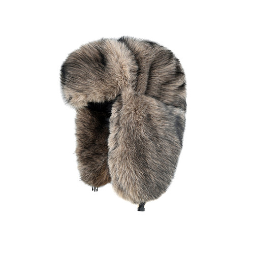 冬季潮长毛绒雷锋帽男女东北户外骑行保暖遮耳帽加厚仿貂毛情侣帽