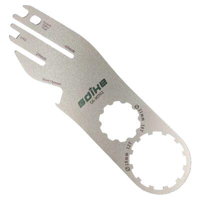 GDIKE自行车碟刹盘片校正扳手辐条锁踏保养前叉肩盖工具法嘴拆装