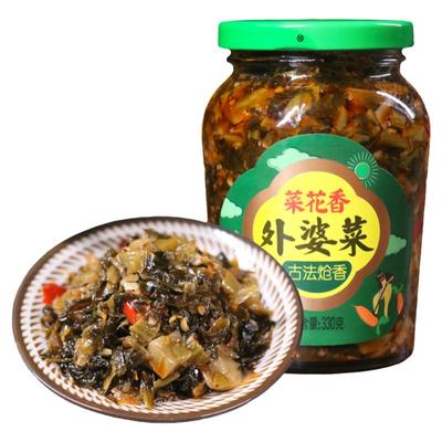 菜花香外婆菜炒饭拌面爽口下饭菜